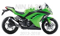 2013-2018 Kawasaki Ninja 300 Carenado