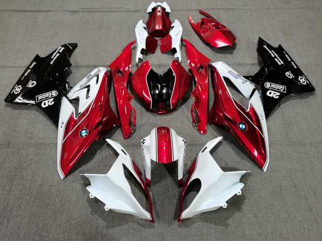 Alienígena Azul & Blanco 2009-2014 BMW S1000RR Carenados Moto Alienígena Azul & Blanco 2009-2014 BMW S1000RR Carenados Moto