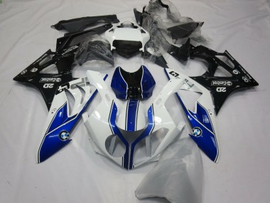 Alienígena Azul & Blanco 2009-2014 BMW S1000RR Carenados Moto
