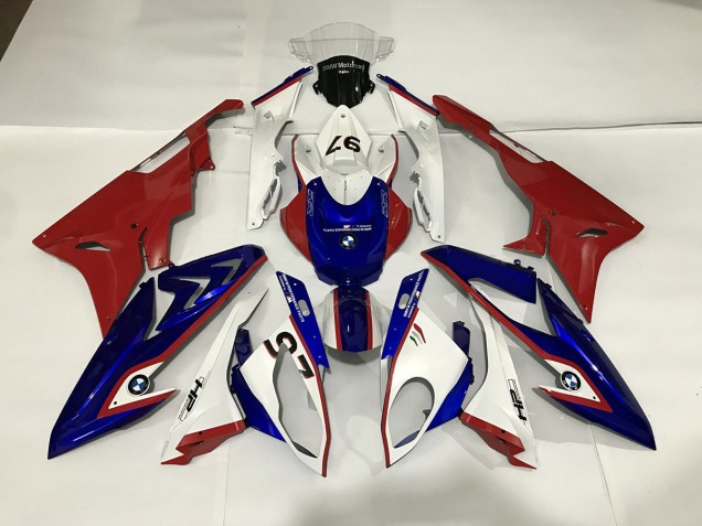 Alienígena Azul & Blanco 2009-2014 BMW S1000RR Carenados Moto Alienígena Azul & Blanco 2009-2014 BMW S1000RR Carenados Moto
