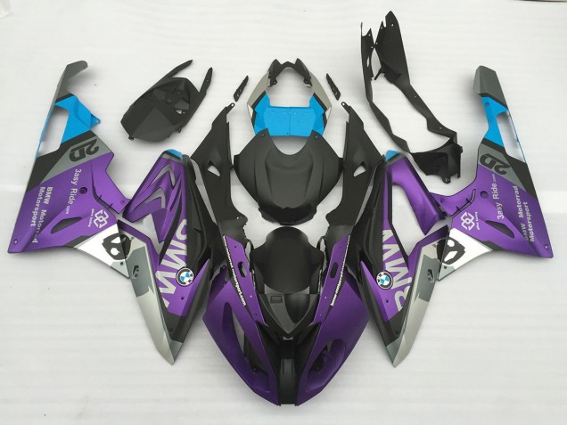 Alienígena Azul & Blanco 2009-2014 BMW S1000RR Carenados Moto Alienígena Azul & Blanco 2009-2014 BMW S1000RR Carenados Moto