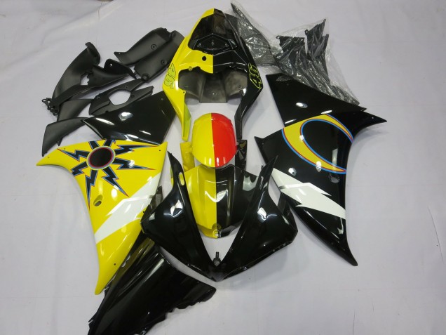 Amarillo 46 2012-2014 Yamaha R1 Carenados Moto Amarillo 46 2012-2014 Yamaha R1 Carenados Moto