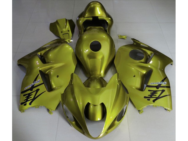 Amarillo Brillante 1997-2007 Suzuki GSXR 1300 Carenados Moto Amarillo Brillante 1997-2007 Suzuki GSXR 1300 Carenados Moto