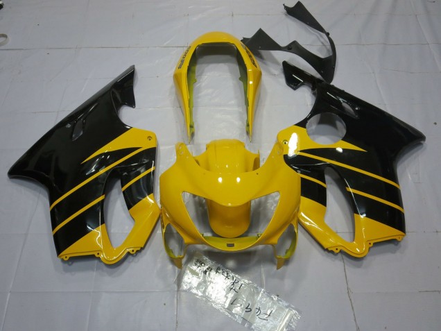 Amarillo Brillante & Negro 1999-2000 Honda CBR600 F4 Carenados Moto Amarillo Brillante & Negro 1999-2000 Honda CBR600 F4 Carenados Moto