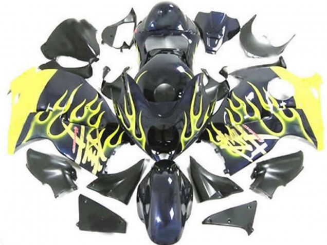 Amarillo Llama 1997-2007 Suzuki GSXR 1300 Carenados Moto Amarillo Llama 1997-2007 Suzuki GSXR 1300 Carenados Moto