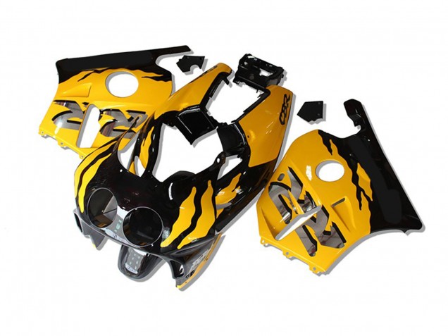 Amarillo Negro Rr 1990-1998 Honda CBR250RR Carenados Moto Amarillo Negro Rr 1990-1998 Honda CBR250RR Carenados Moto