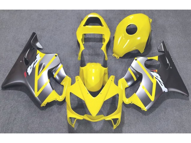 Amarillo & Plata Mate 2001-2003 Honda CBR600 F4i Carenados Moto Amarillo & Plata Mate 2001-2003 Honda CBR600 F4i Carenados Moto
