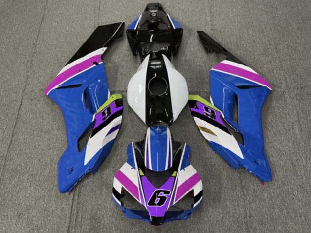 Azul 6 2004-2005 Honda CBR1000RR Carenados Moto Azul 6 2004-2005 Honda CBR1000RR Carenados Moto