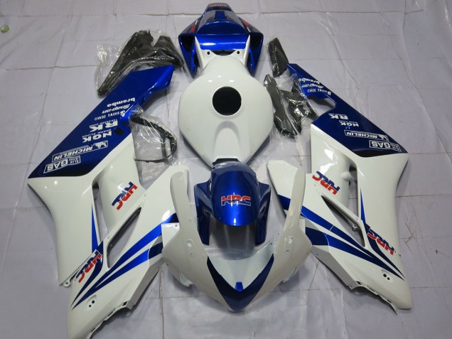 Azul Blanco HRC 2004-2005 Honda CBR1000RR Carenados Moto Azul Blanco HRC 2004-2005 Honda CBR1000RR Carenados Moto