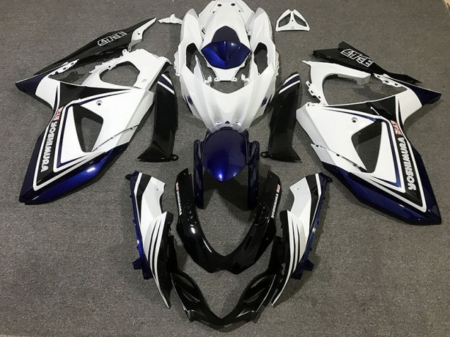 Azul Blanco & Negro 2009-2016 Suzuki GSXR 1000 Carenados Moto Azul Blanco & Negro 2009-2016 Suzuki GSXR 1000 Carenados Moto