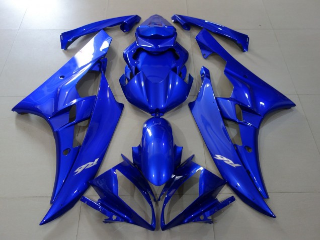 Azul Brillante 2006-2007 Yamaha R6 Carenados Moto Azul Brillante 2006-2007 Yamaha R6 Carenados Moto