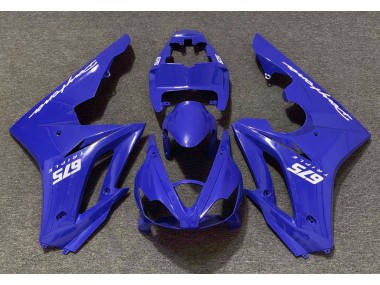 Azul Brillante 2006-2008 Triumph Daytona 675 Carenados Moto