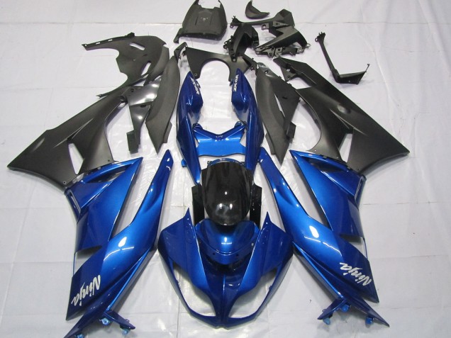 Azul Brillante 2009-2012 Kawasaki ZX6R Carenados Moto Azul Brillante 2009-2012 Kawasaki ZX6R Carenados Moto