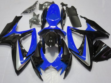 Azul Brillante Descolorido 2006-2007 Suzuki GSXR 600-750 Carenados Moto