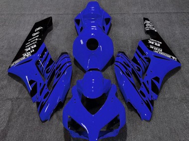 Azul Brillante Llama 2004-2005 Honda CBR1000RR Carenados Moto
