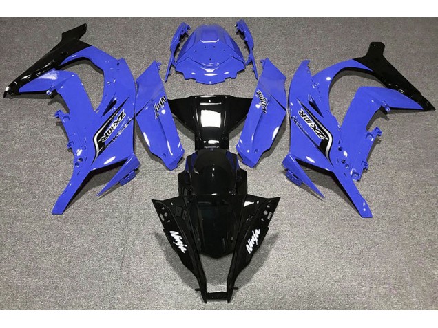Azul Brillante & Logotipos 2011-2015 Kawasaki ZX10R Carenados Moto Azul Brillante & Logotipos 2011-2015 Kawasaki ZX10R Carenados Moto