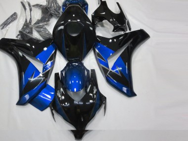 Azul Brillante & Negro 2008-2011 Honda CBR1000RR Carenados Moto