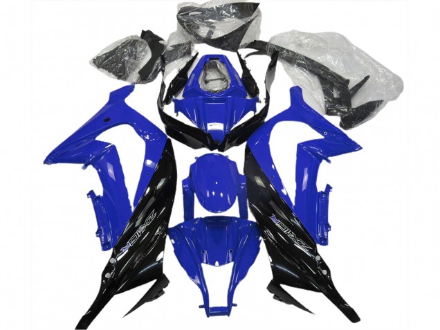 Azul Brillante & Negro 2011-2015 Kawasaki ZX10R Carenados Moto Azul Brillante & Negro 2011-2015 Kawasaki ZX10R Carenados Moto