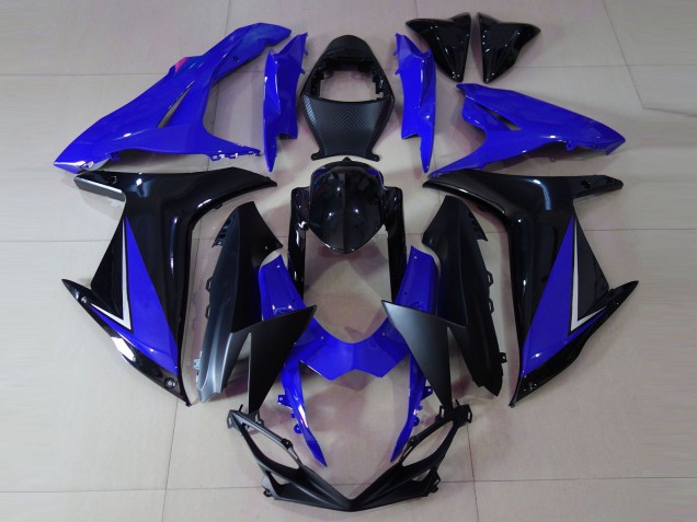 Azul Brillante & Negro 2011-2024 Suzuki GSXR 600-750 Carenados Moto Azul Brillante & Negro 2011-2024 Suzuki GSXR 600-750 Carenados Moto