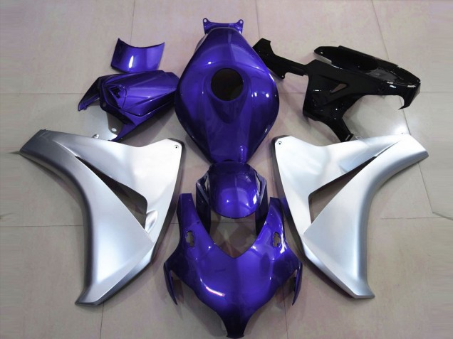 Azul Brillante & Rojo 2008-2011 Honda CBR1000RR Carenados Moto