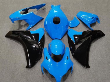 Azul Celeste & Negro 2008-2011 Honda CBR1000RR Carenados Moto