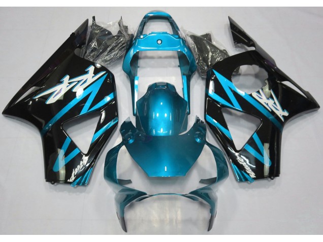 Azul Claro Eléctrico 2002-2003 Honda CBR954RR Carenados Moto Azul Claro Eléctrico 2002-2003 Honda CBR954RR Carenados Moto