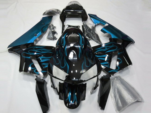 Azul Claro Llama 2003-2004 Honda CBR600RR Carenados Moto Azul Claro Llama 2003-2004 Honda CBR600RR Carenados Moto