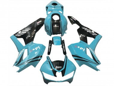 Azul Claro & Logotipos 2013-2023 Honda CBR600RR Carenados Moto