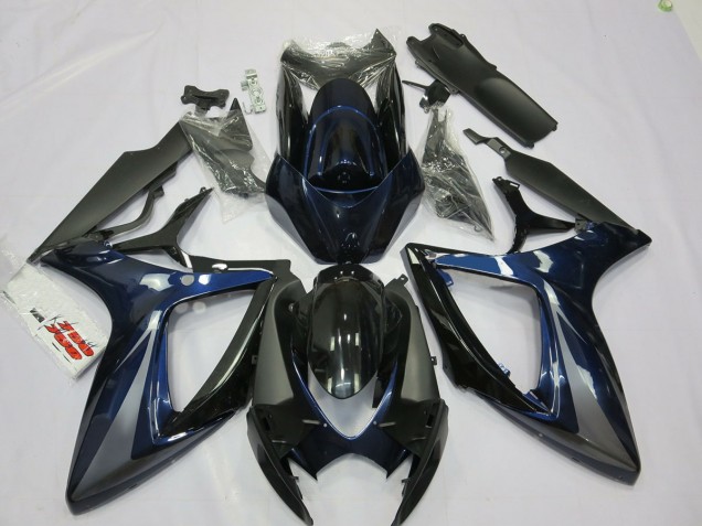 Azul & Gris 2006-2007 Suzuki GSXR 600-750 Carenados Moto Azul & Gris 2006-2007 Suzuki GSXR 600-750 Carenados Moto