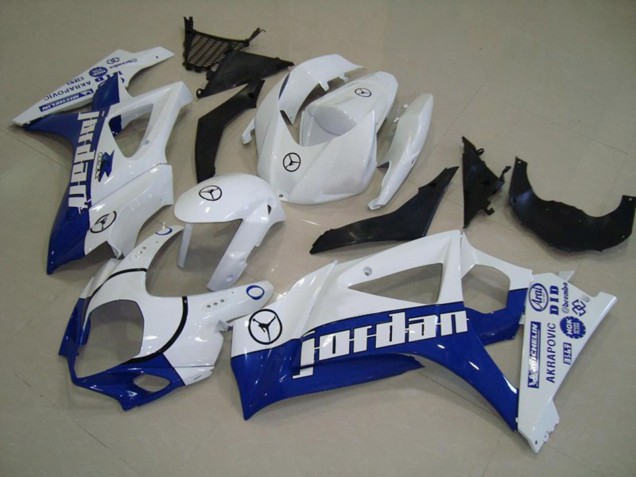 Azul Jordan 2007-2008 Suzuki GSXR 1000 Carenados Moto Azul Jordan 2007-2008 Suzuki GSXR 1000 Carenados Moto