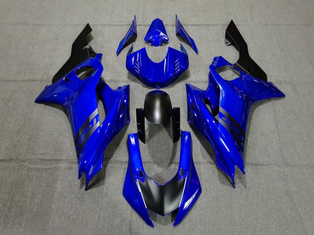 Azul & Negro 2017-2021 Yamaha R6 Carenados Moto Azul & Negro 2017-2021 Yamaha R6 Carenados Moto