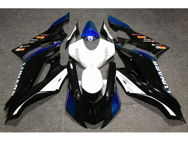 Azul Oscuro Personalizado 2017-2021 Yamaha R6 Carenados Moto Azul Oscuro Personalizado 2017-2021 Yamaha R6 Carenados Moto