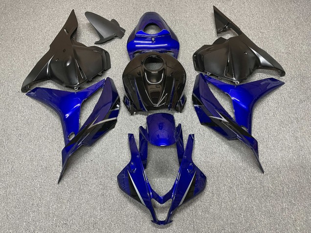Azul Profundo Con Negro 2009-2012 Honda CBR600RR Carenados Moto Azul Profundo Con Negro 2009-2012 Honda CBR600RR Carenados Moto