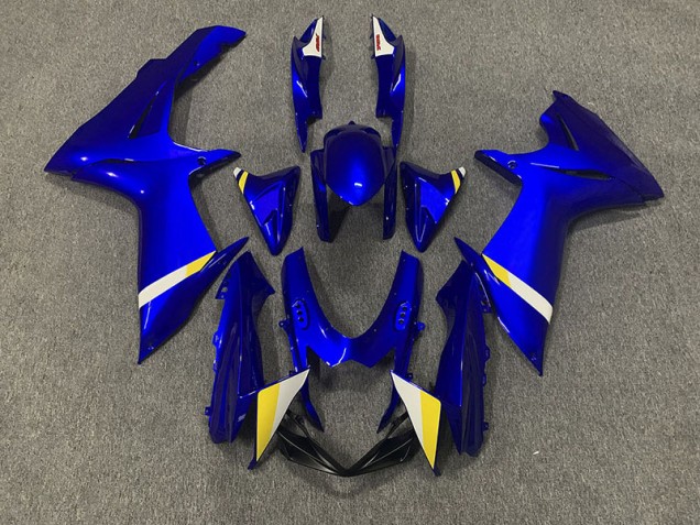 Azul Profundo De La Marca Suzuki 2011-2024 Suzuki GSXR 600-750 Carenados Moto Azul Profundo De La Marca Suzuki 2011-2024 Suzuki GSXR 600-750 Carenados Moto