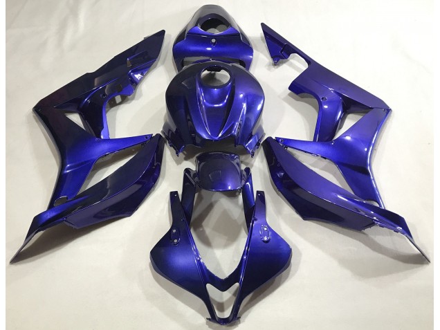 Azul Profundo Liso 2007-2008 Honda CBR600RR Carenados Moto Azul Profundo Liso 2007-2008 Honda CBR600RR Carenados Moto