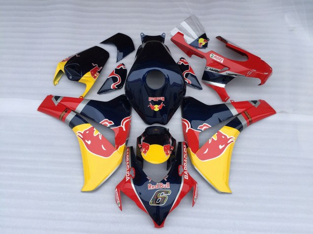 Azul Rojo Toro 2008-2011 Honda CBR1000RR Carenados Moto Azul Rojo Toro 2008-2011 Honda CBR1000RR Carenados Moto