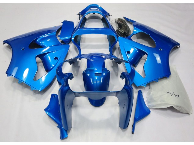 Azul Vibrante 2000-2002 Kawasaki ZX6R Carenados Moto Azul Vibrante 2000-2002 Kawasaki ZX6R Carenados Moto