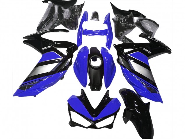 Azul Yamalube 2015-2018 Yamaha R3 Carenados Moto Azul Yamalube 2015-2018 Yamaha R3 Carenados Moto