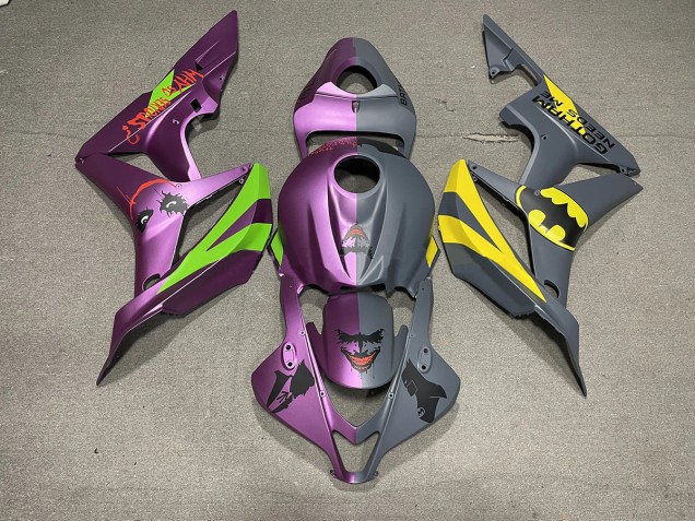 Batman Vs Joker Mate 2007-2008 Honda CBR600RR Carenados Moto Batman Vs Joker Mate 2007-2008 Honda CBR600RR Carenados Moto