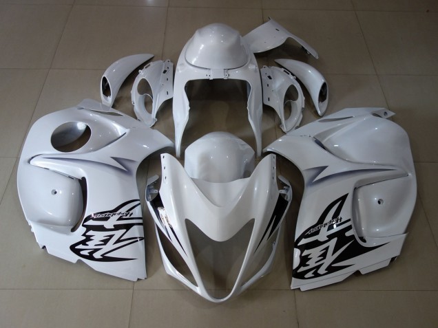 Blanco 2008-2020 Suzuki GSXR 1300 Carenados Moto Blanco 2008-2020 Suzuki GSXR 1300 Carenados Moto