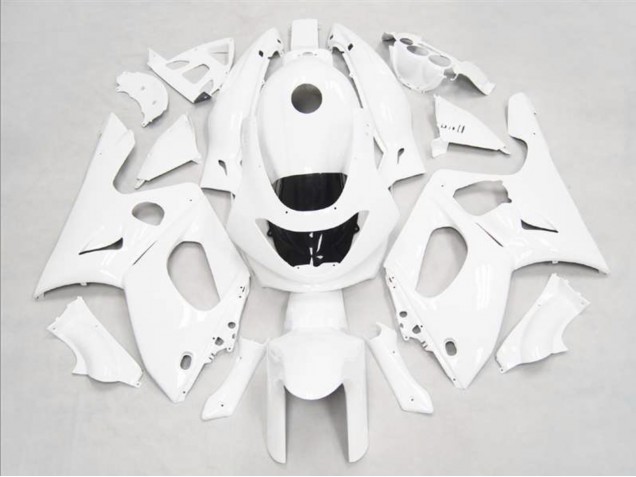 Blanco Brillante 1998-2007 Yamaha YZF600 Carenados Moto Blanco Brillante 1998-2007 Yamaha YZF600 Carenados Moto