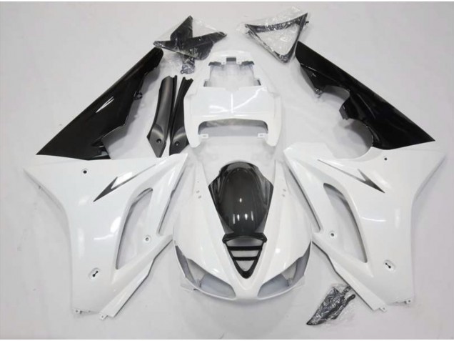 Blanco Brillante 2009-2012 Triumph Daytona 675 Carenados Moto Blanco Brillante 2009-2012 Triumph Daytona 675 Carenados Moto