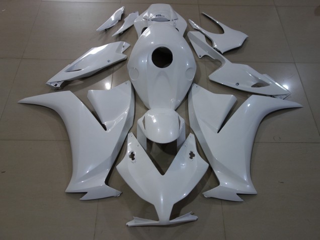 Blanco Brillante 2012-2016 Honda CBR1000RR Carenados Moto