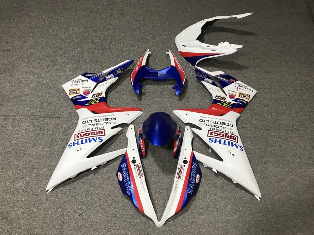 Blanco Brillante 2013-2016 Triumph Daytona 675 Carenados Moto Blanco Brillante 2013-2016 Triumph Daytona 675 Carenados Moto