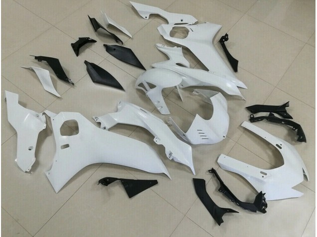 Blanco Brillante 2017-2021 Yamaha R6 Carenados Moto Blanco Brillante 2017-2021 Yamaha R6 Carenados Moto