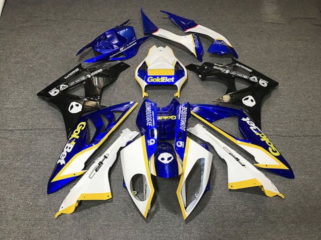 Blanco Brillante & Azul 2012-2016 Honda CBR1000RR Carenados Moto Blanco Brillante & Azul 2012-2016 Honda CBR1000RR Carenados Moto