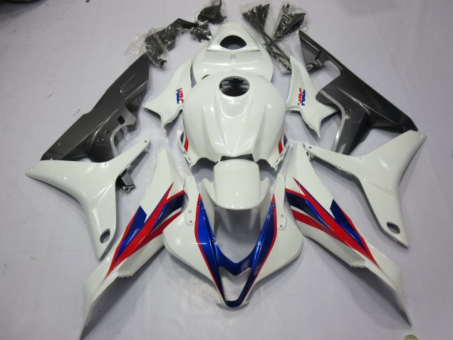Blanco HRC 2007-2008 Honda CBR600RR Carenados Moto Blanco HRC 2007-2008 Honda CBR600RR Carenados Moto