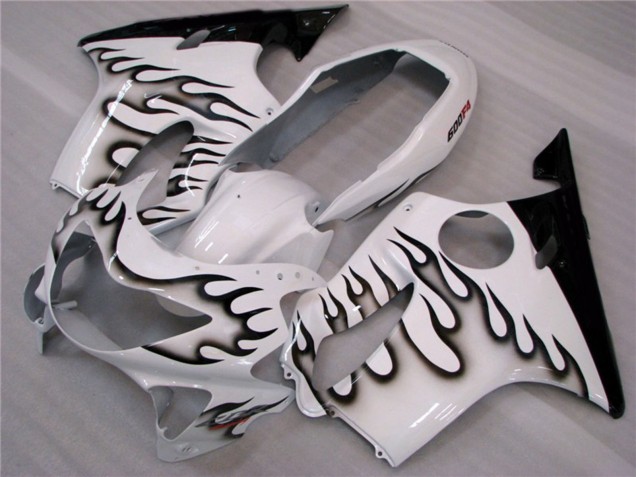 Blanco & Negro Llama 1999-2000 Honda CBR600 F4 Carenados Moto Blanco & Negro Llama 1999-2000 Honda CBR600 F4 Carenados Moto