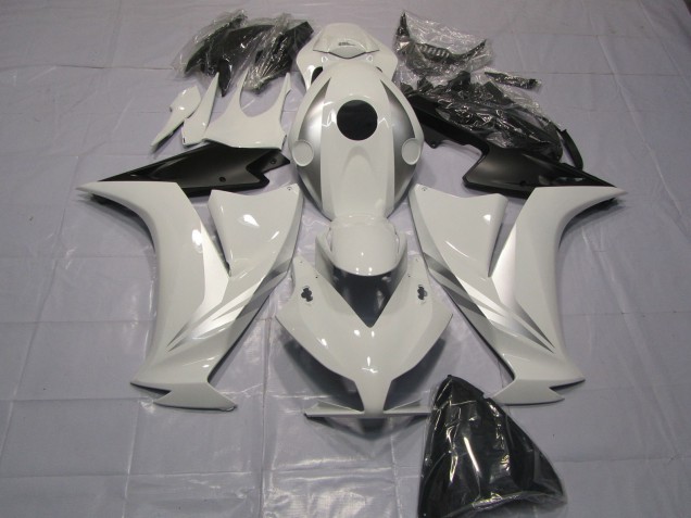 Blanco & Plata 2012-2016 Honda CBR1000RR Carenados Moto Blanco & Plata 2012-2016 Honda CBR1000RR Carenados Moto