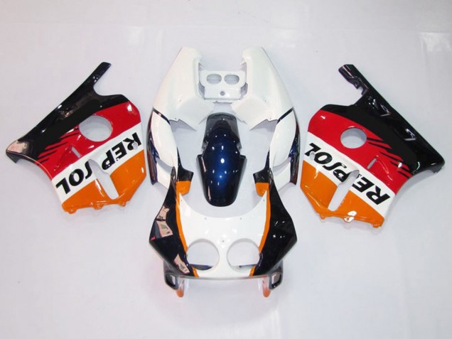 Blanco Repsol 1990-1998 Honda CBR250RR Carenados Moto Blanco Repsol 1990-1998 Honda CBR250RR Carenados Moto